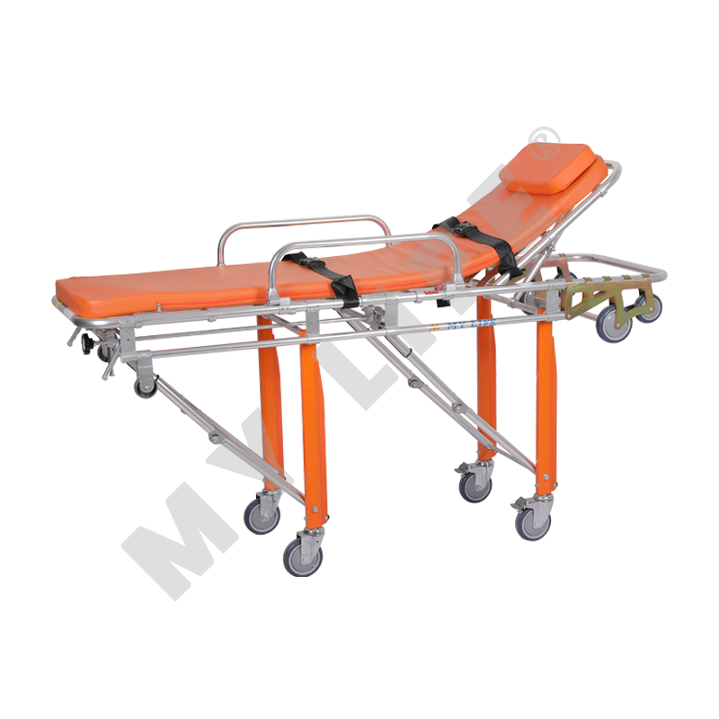 Stretcher Pemuatan Automatik (Setiap Sisi dengan 2 Roda Pemuatan)